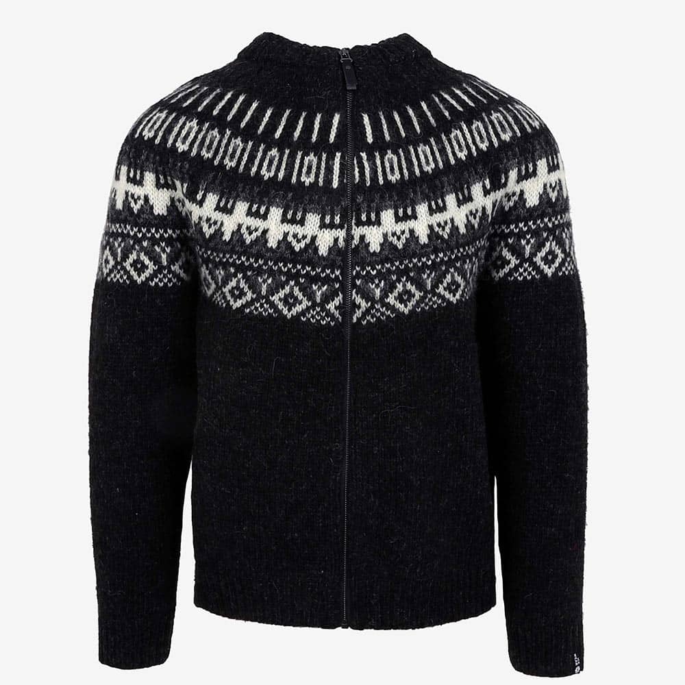 Elis Wool Sweater with full Zip