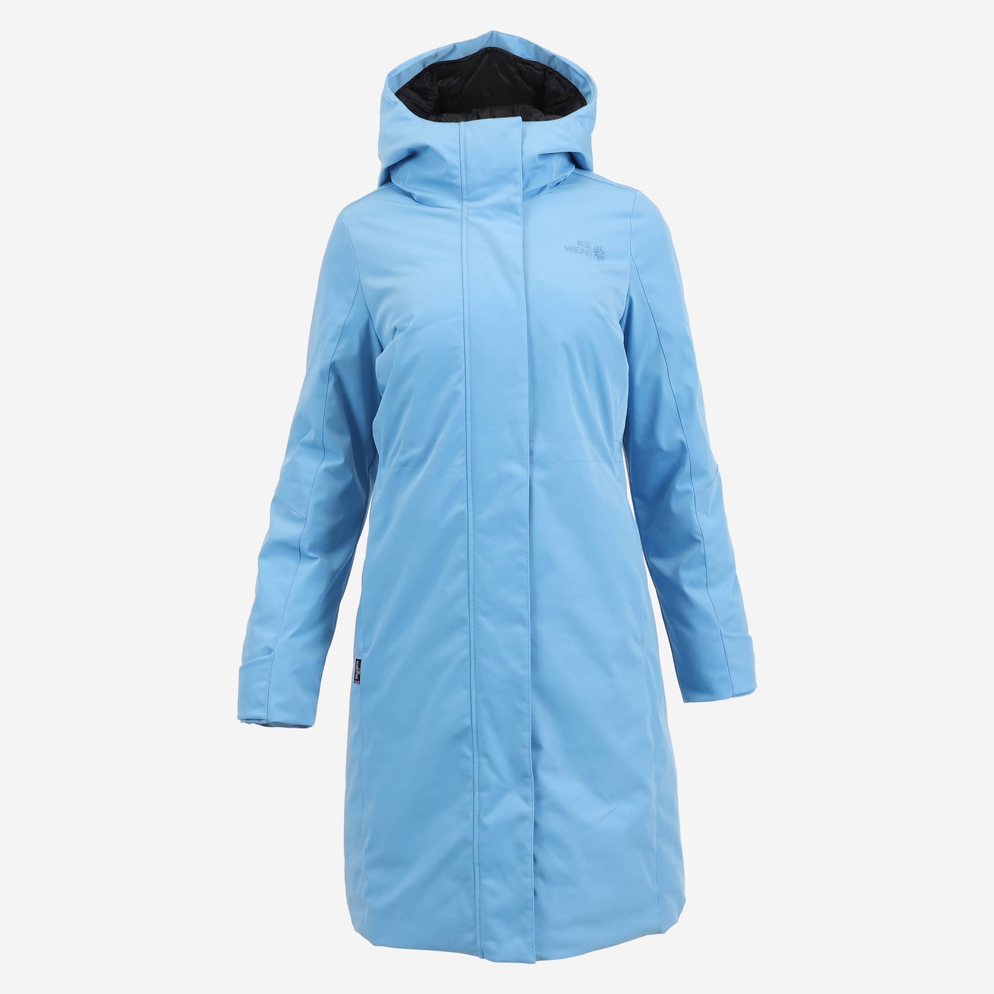Reykjavik winter coat Icelandic wool padding  